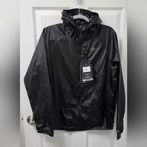 NWT Outdoor Research Black Men's Helium Wind Hoodie Windbreaker S Jacket OR New